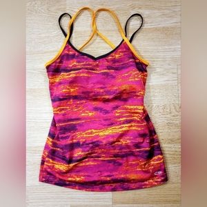 Women's Champion tank top, built in bra, medium